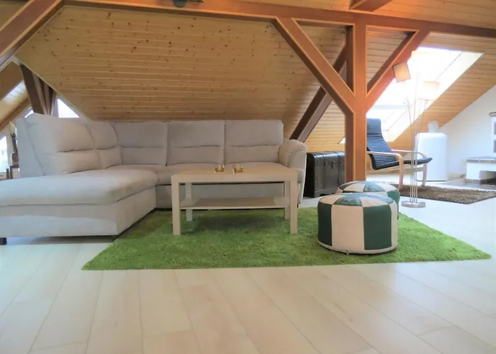 Penthouse Wolkenstein Grosszuegige Maisonette Auf 155 Qm Mit Whirlpool, Klima & Kamin Lägenhet Senftenberg